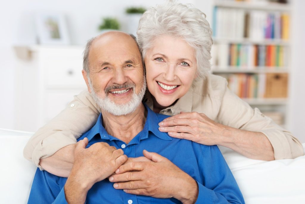 a old couple clinic photo